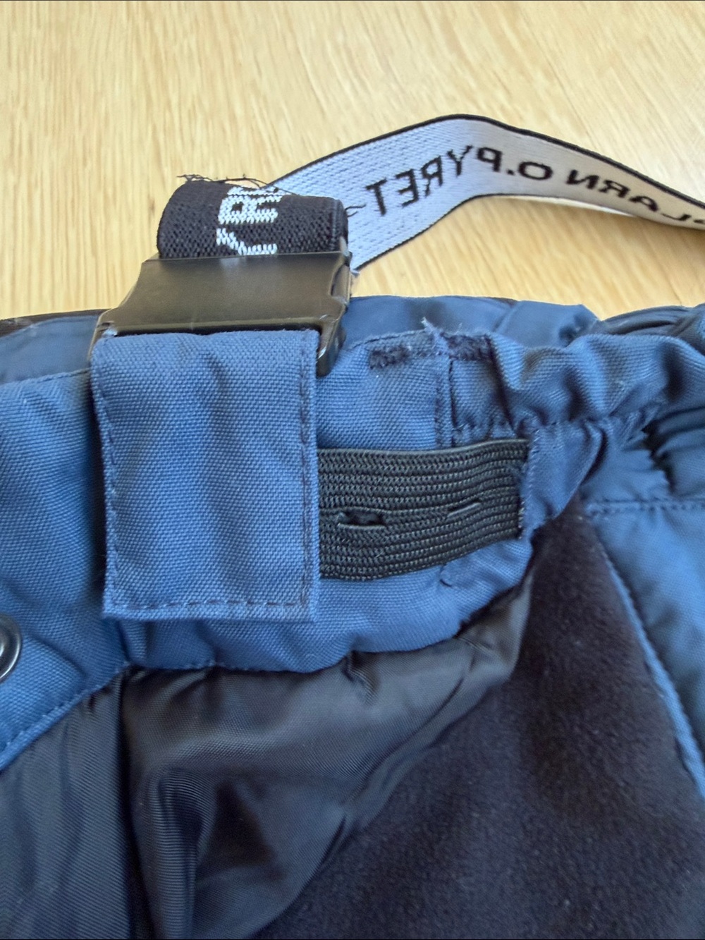 Polarn O Pyret WeatherPRO Winter Ski Snow Blue Pants Boys Size 116 5-6Y - Picture 8 of 9